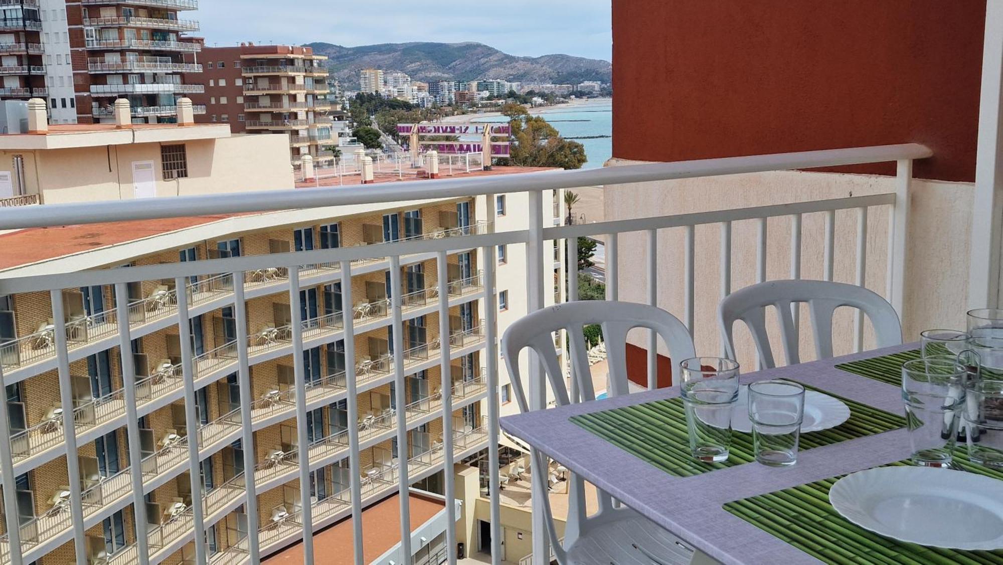 Апартаменты Incredible Seafront With Sunrise And Sunset Views Беникасим Экстерьер фото